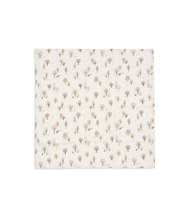 Jollein Jollein - Hydrofiele Doek Small 70x70cm - Tiny Park - 3 Stuks