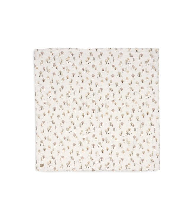 Jollein Jollein - Hydrofiele Doek Large 115x115cm - Tiny Park - 2 Stuks