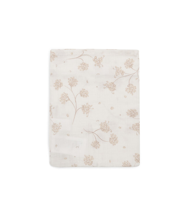 Jollein Jollein - Hydrofiel Washandje 15x20cm - Leafy Dreams - 3 Stuks