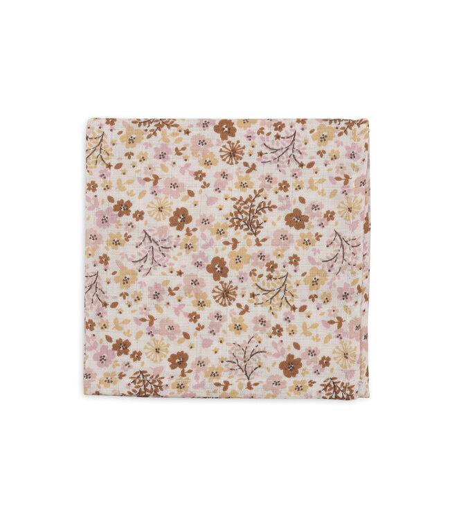 Jollein Jollein - Hydrofiel Monddoekje 31x31cm - Flower Fairies - 3 Stuks