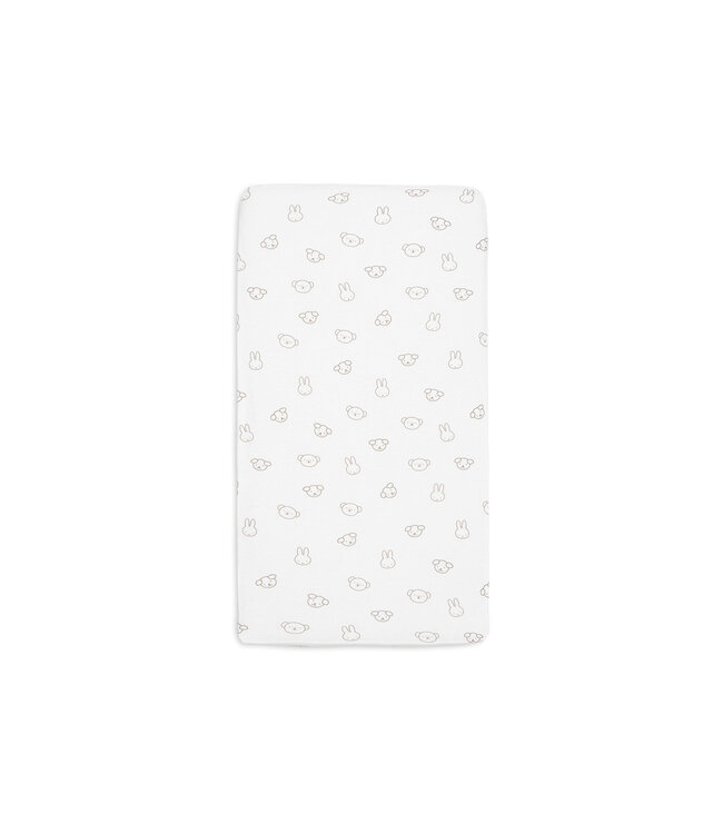 Jollein Jollein - Hoeslaken Jersey 70/75x140/150cm - Miffy and Friends