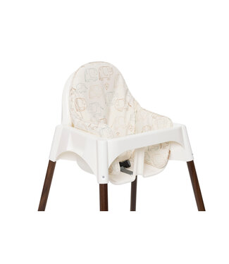 Jollein Jollein - Kinderstoelkussen - Elephant Tales