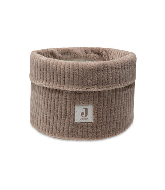 Jollein Jollein - Commodemandje Cloudy Rib - Milky Coffee