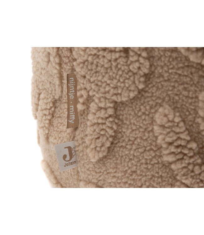 Jollein Jollein - Opbergmand Miffy Jacquard Teddy - Biscuit
