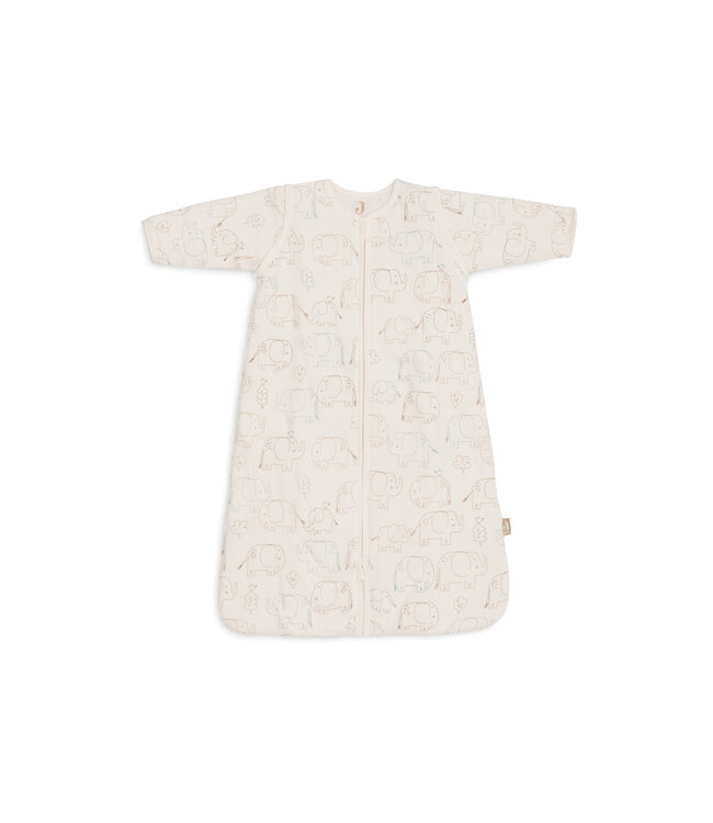 Jollein Jollein - Baby Slaapzak met Afritsbare Mouw 90cm - Elephant Tales
