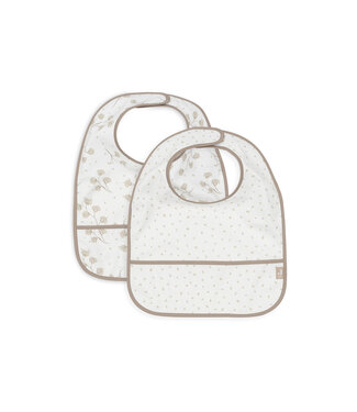 Jollein Jollein - Slab Waterproof - Leafy Dreams - 2 Stuks