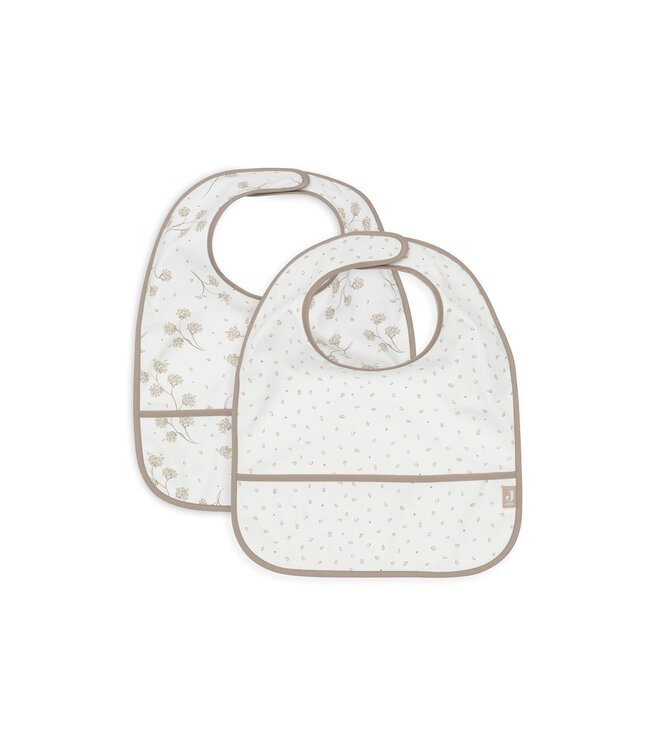 Jollein Jollein - Slab Waterproof - Leafy Dreams - 2 Stuks