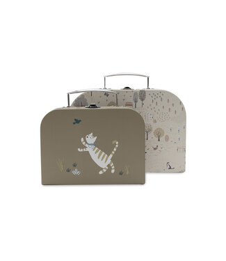 Jollein Jollein - Speelkoffertje - Tiny Park - 2 Stuks