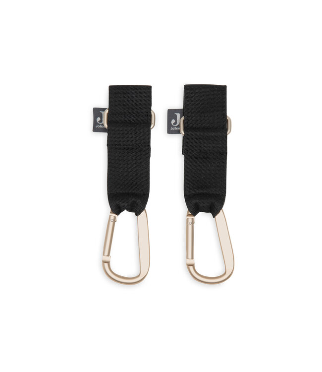 Jollein Jollein - Tassenhaak Kinderwagen - Zwart