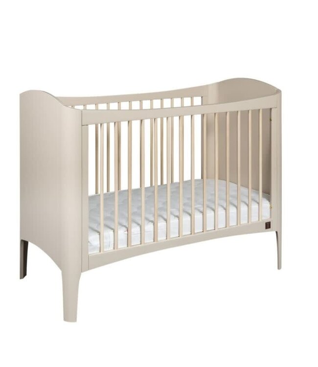 Troll Nursery Troll Nursery - Bed 60X120 Wave Sand/Wax - Showroommodel