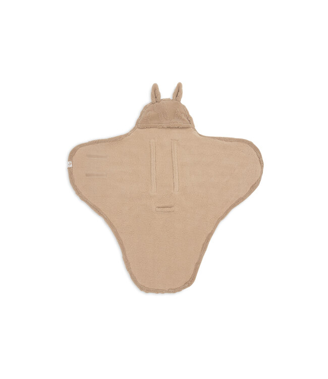 Jollein Jollein - Wikkeldeken Miffy Jacquard Teddy - Biscuit