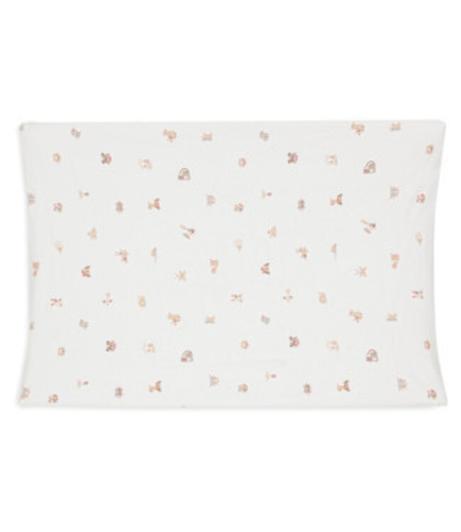 Jollein Jollein - Aankleedkussenhoes Jersey 50x70cm - Animal Friends