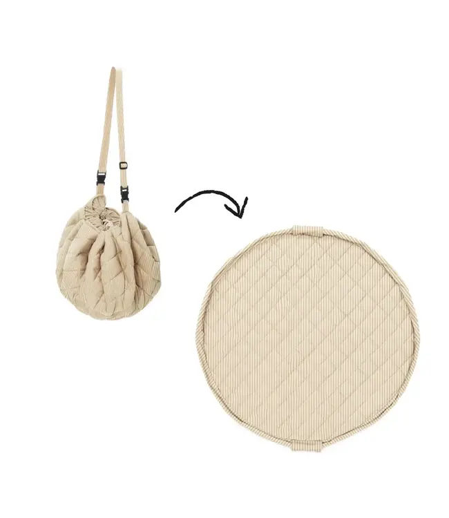 Play & Go Play & Go - Baby Soft - organic cotton - Stripes Brown