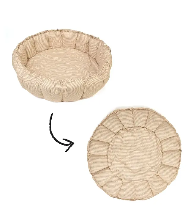 Play & Go Play & Go - Bloom - organic cotton - Bloom Stripes Brown