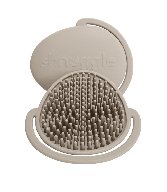 Shnuggle Shnuggle - Baby Bathbrush Taupe