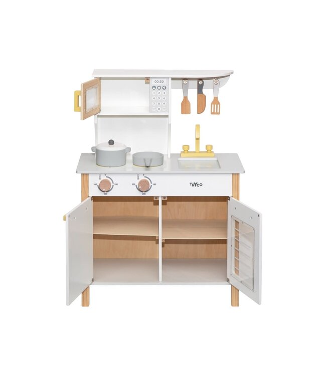 Tryco Tryco - Wooden Kitchen White & Gold