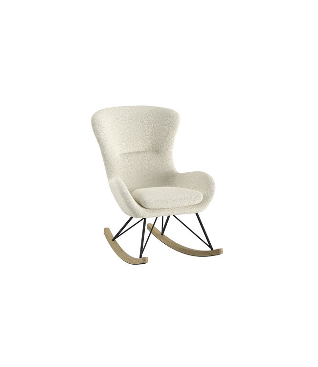 JAXX Jaxx - Rocky Schommelstoel Boucle Beige
