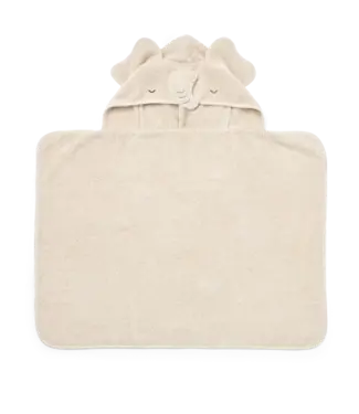 Liewood Liewood - Vilas Elephant Baby Hooded Towel - Sandy