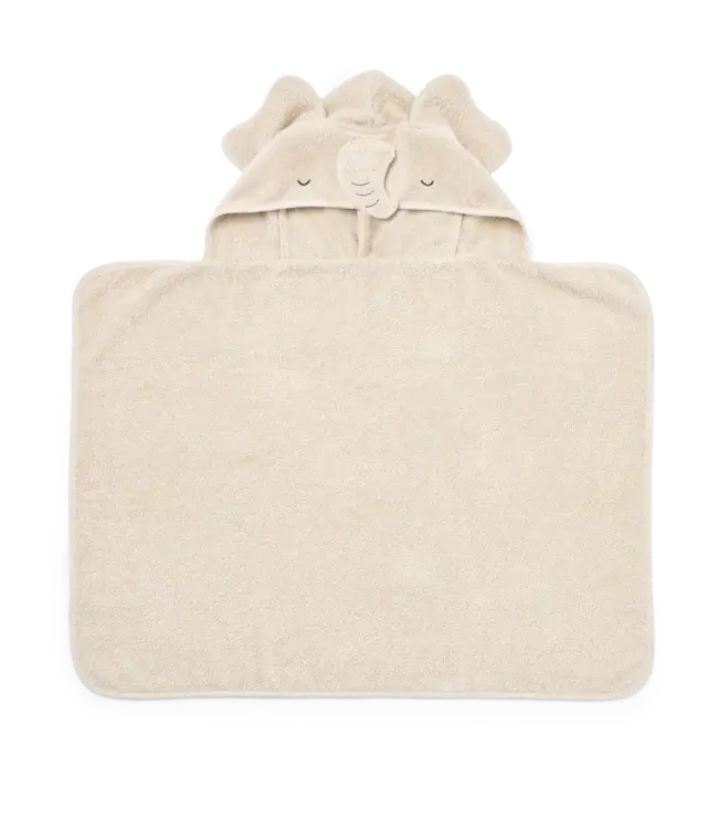 Liewood Liewood - Vilas Elephant Baby Hooded Towel - Sandy