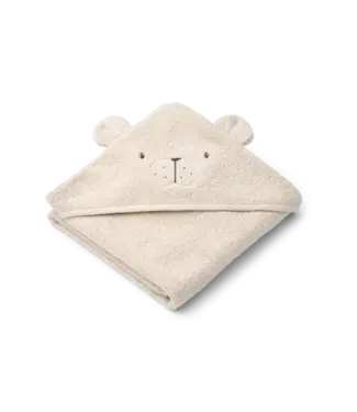Liewood Liewood - Albert Polarbear Hooded towel - Sandy