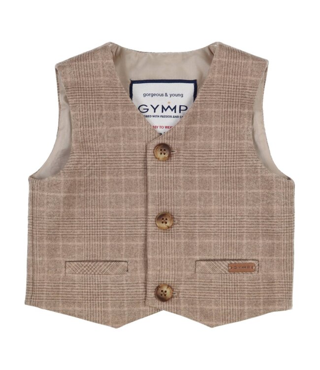 Gymp Gymp - Gilet Goris - Beige