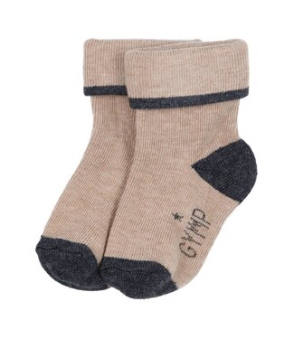 Gymp Gymp - Socks Kite Two Colours - Beige - Anthracite