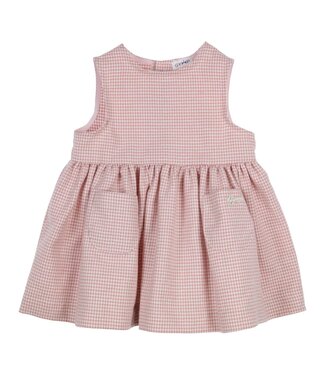 Gymp Gymp - Pinafore Carly - Old Rose - Off White