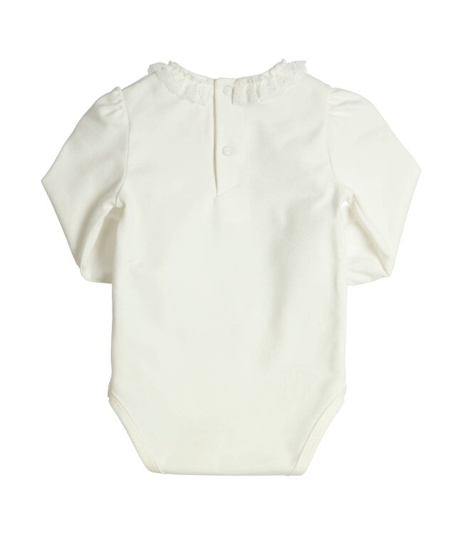 Gymp Gymp - Romper Aerodoux Collar - Off White