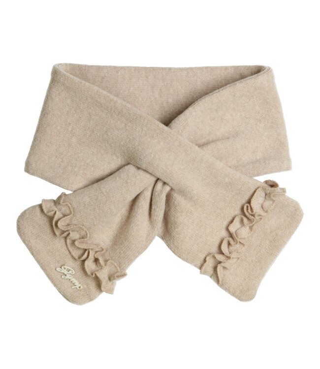 Gymp Gymp - Scarf Gillo Ruffles - Beige