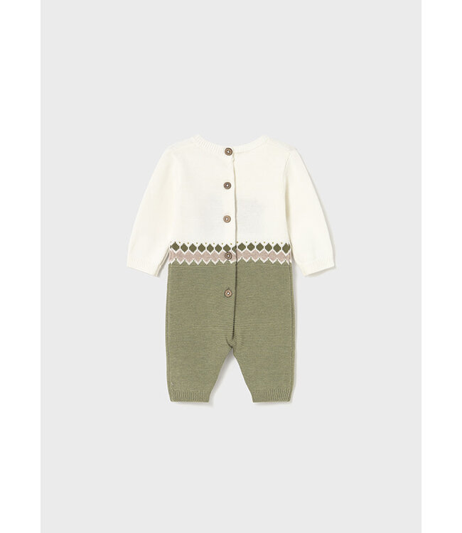 Mayoral Mayoral - Tricot romper - Green