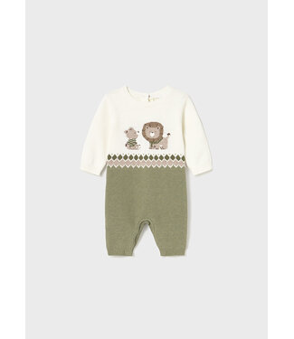 Mayoral Mayoral - Tricot romper - Green