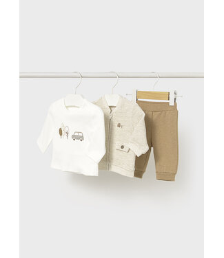 Mayoral Mayoral - 3 piece tracksuit - Toffee