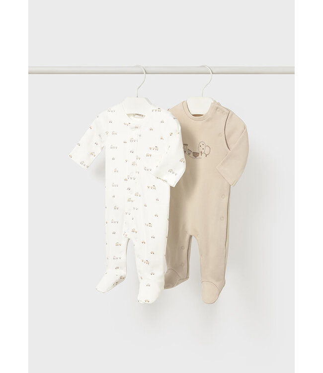 Mayoral Mayoral - Set of 2 bodysuit - Soy