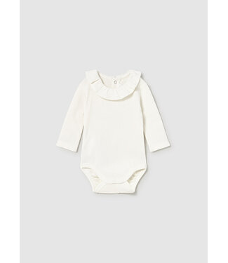 Mayoral Mayoral - Ribbed bodysuit - Natural