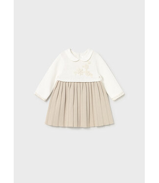 Mayoral Mayoral - Knit dress - Soy