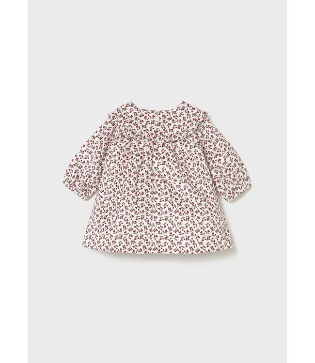 Mayoral Mayoral - Printed velvet dress - Cherry