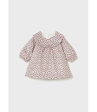 Mayoral Mayoral - Printed velvet dress - Cherry