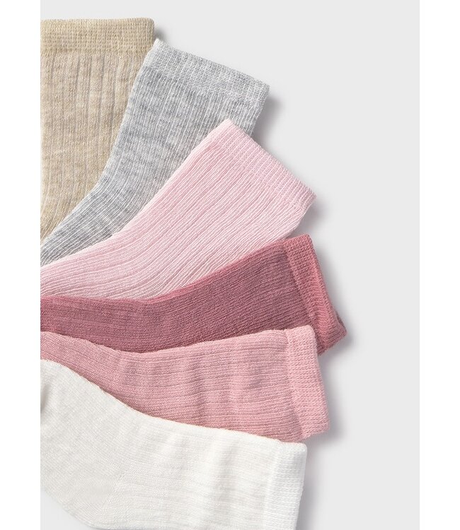 Mayoral Mayoral - Set of 6 socks - Roses