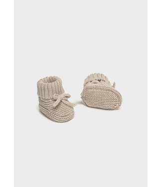 Mayoral Mayoral - Knit booties - Dune Vig
