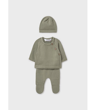 Mayoral Mayoral - Tricot gift set - Sage