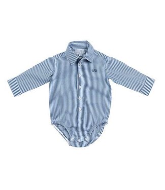 Natini Natini - Shirt Body Pierrot Stripes - Dark Blue
