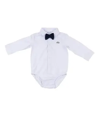 Natini Natini - Shirt Body Pierrot Bow - Velvet Blue