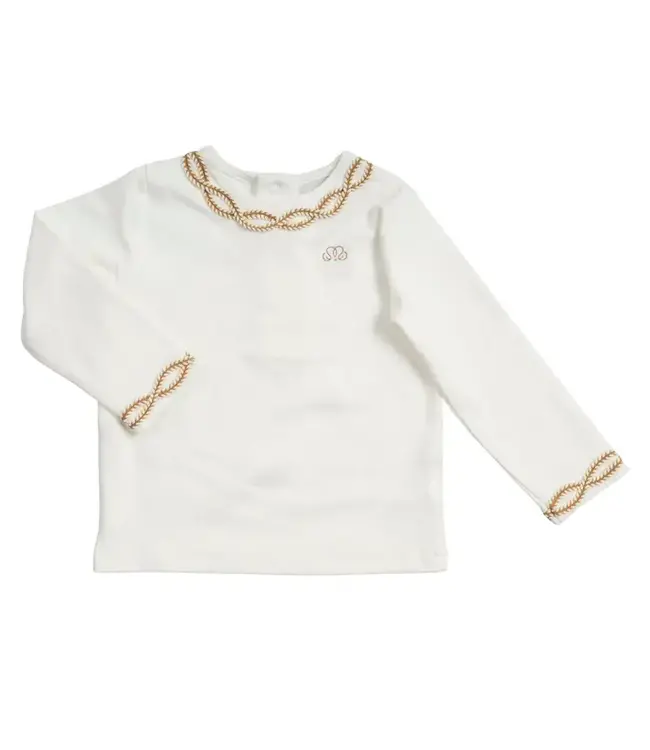 Natini Natini - T-Shirt Ribbon - Offwhite