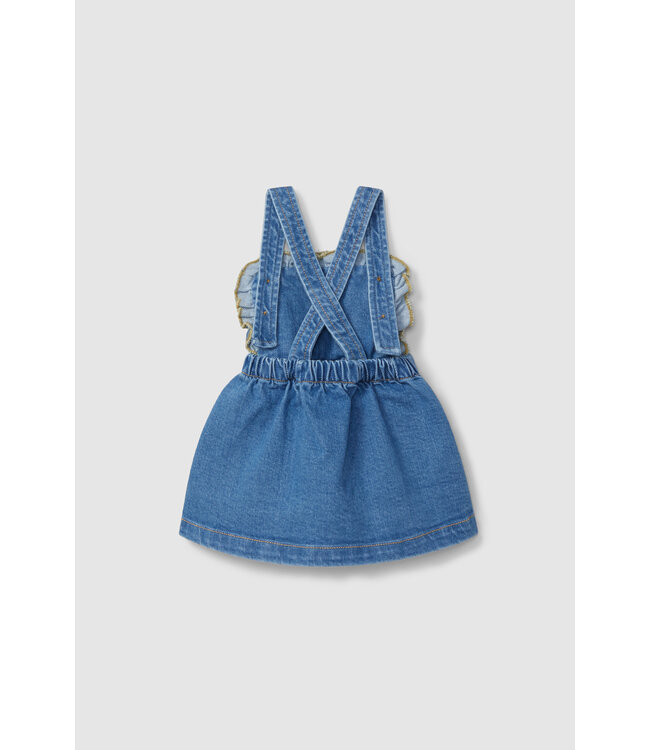 Laranjinha Laranjihna - Jeans salopette jurk