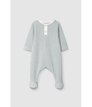 Laranjinha Laranjihna - Babypakje velours - groen