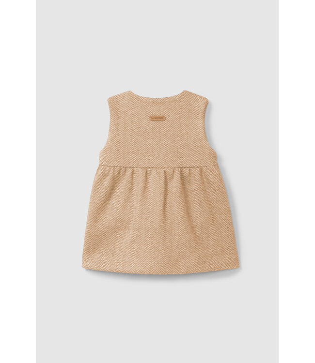 Laranjinha Laranjihna - Pinafore dress - Beige