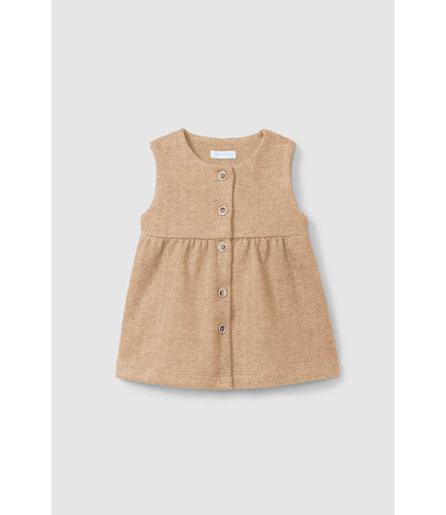 Laranjinha Laranjihna - Pinafore dress - Beige