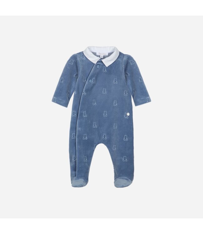 Patachou Patachou - Babypakje velours - Blue indigo