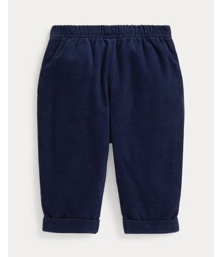 Ralph Lauren Ralph Lauren - Losse katoenen corduroy broek - Marineblauw