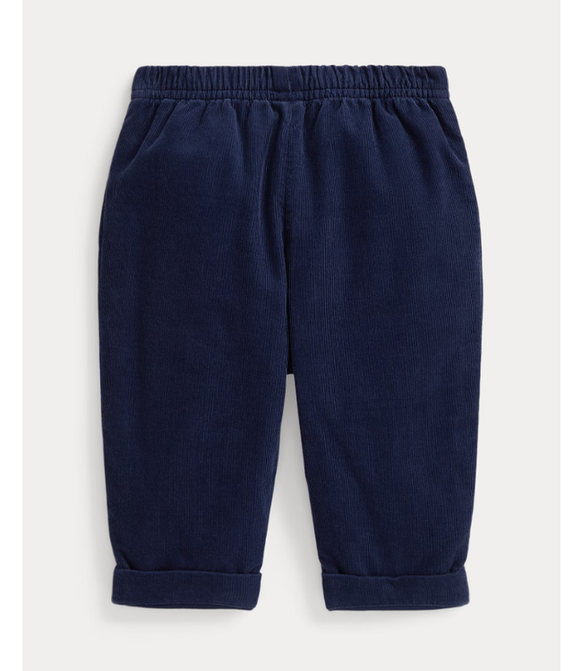 Ralph Lauren Ralph Lauren - Losse katoenen corduroy broek - Marineblauw